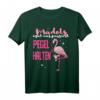 Egal was passiert, hält Flamingo-Party beim Laufen T-Shirt  Lustiges Geschenk für Feiern, Junggesellenabschiede & Mallorca-Urlaub