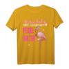 Egal was passiert, hält Flamingo-Party beim Laufen T-Shirt  Lustiges Geschenk für Feiern, Junggesellenabschiede & Mallorca-Urlaub