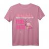 Egal was passiert, hält Flamingo-Party beim Laufen T-Shirt  Lustiges Geschenk für Feiern, Junggesellenabschiede & Mallorca-Urlaub