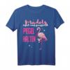 Egal was passiert, hält Flamingo-Party beim Laufen T-Shirt  Lustiges Geschenk für Feiern, Junggesellenabschiede & Mallorca-Urlaub