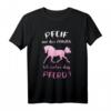 Pfeif auf den Prinzen, ich nehm das Pferd - Lustiges Pferde Spruch T-Shirt für Pferdefans, Reiterinnen & Pferdeliebhaber