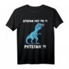 Lustiges Trex Meme Dinosaurier mit Überbiss Stefan T-Shirt  Perfekt für Geburtstag, Männertag & als humorvolles Geschenk für Freunde