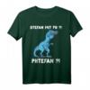 Lustiges Trex Meme Dinosaurier mit Überbiss Stefan T-Shirt  Perfekt für Geburtstag, Männertag & als humorvolles Geschenk für Freunde