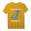 Lustiges Trex Meme Dinosaurier mit Überbiss Stefan T-Shirt  Perfekt für Geburtstag, Männertag & als humorvolles Geschenk für Freunde