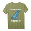 Lustiges Trex Meme Dinosaurier mit Überbiss Stefan T-Shirt  Perfekt für Geburtstag, Männertag & als humorvolles Geschenk für Freunde