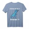 Lustiges Trex Meme Dinosaurier mit Überbiss Stefan T-Shirt  Perfekt für Geburtstag, Männertag & als humorvolles Geschenk für Freunde