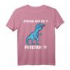 Lustiges Trex Meme Dinosaurier mit Überbiss Stefan T-Shirt  Perfekt für Geburtstag, Männertag & als humorvolles Geschenk für Freunde