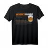 Whiskyologe T-Shirt für Whiskyliebhaber - Lustiges Statement Design für Whiskyabende, Männertag, Vatertag & Whiskyfeste