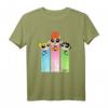 PowerPuff Girls Tropical Flight T-Shirt zum HapBunny - Official Licensed Fanartikel für Frauen und Männer