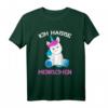 Ich hasse Menschen Einhorn Fun Lustig T-Shirt - Trendiges Geschenk für Einhorn Liebhaber, Geburtstag & Weihnachten