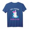 Ich hasse Menschen Einhorn Fun Lustig T-Shirt - Trendiges Geschenk für Einhorn Liebhaber, Geburtstag & Weihnachten