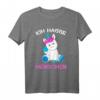 Ich hasse Menschen Einhorn Fun Lustig T-Shirt - Trendiges Geschenk für Einhorn Liebhaber, Geburtstag & Weihnachten