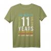 Geburtstag 11 Geschenke Shirt für Jungen - Klassisch geschnittenes T-Shirt, perfektes Geschenk zum 11. Geburtstag
