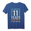 Geburtstag 11 Geschenke Shirt für Jungen - Klassisch geschnittenes T-Shirt, perfektes Geschenk zum 11. Geburtstag