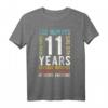 Geburtstag 11 Geschenke Shirt für Jungen - Klassisch geschnittenes T-Shirt, perfektes Geschenk zum 11. Geburtstag