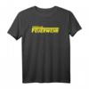 Freiwillige Feuerwehr Logo Rückenaufdruck Neongelb T-Shirt  Perfektes Geschenk für Feuerwehrleute und Ehrenamtliche