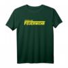 Freiwillige Feuerwehr Logo Rückenaufdruck Neongelb T-Shirt  Perfektes Geschenk für Feuerwehrleute und Ehrenamtliche