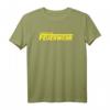 Freiwillige Feuerwehr Logo Rückenaufdruck Neongelb T-Shirt  Perfektes Geschenk für Feuerwehrleute und Ehrenamtliche