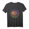 Farbenfrohes Mandala Lotus T-Shirt für Yoga, Pilates & Meditation  Spirituelle, bunte Yogakleidung für Yogi und Buddhisten