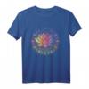 Farbenfrohes Mandala Lotus T-Shirt für Yoga, Pilates & Meditation  Spirituelle, bunte Yogakleidung für Yogi und Buddhisten