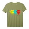 Autismus Periodensystem Tabelle T-Shirt - Bewusstsein, Geschenkidee & Unterstützung für Autisten, Asperger & Autismus Kinder zum Welt-Autismus-Tag