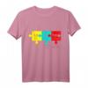 Autismus Periodensystem Tabelle T-Shirt - Bewusstsein, Geschenkidee & Unterstützung für Autisten, Asperger & Autismus Kinder zum Welt-Autismus-Tag