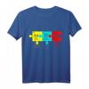 Autismus Periodensystem Tabelle T-Shirt - Bewusstsein, Geschenkidee & Unterstützung für Autisten, Asperger & Autismus Kinder zum Welt-Autismus-Tag