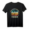 Mir Reichts Ich Geh Fliegen - Retro Paragliding T-Shirt für Gleitschirmflieger und Paraglider mit lustigem Spruch