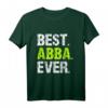 Best Abba Ever Familien-Lustiges T-Shirt - Trendiges, cooles Geschenk für Papa, Opa und ABBA-Fans