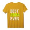 Best Abba Ever Familien-Lustiges T-Shirt - Trendiges, cooles Geschenk für Papa, Opa und ABBA-Fans