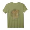 HapBunny Lion King T-Shirt mit Simba & Nala Wasserfarben Motiv - Find Love Design, Officially Licensed Disney Apparel
