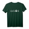Herzschlag Katze Katzenpfoten Katzenliebhaber Liebe T-Shirt - Lustiges Geschenk für Katzenbesitzer und Tierliebhaber