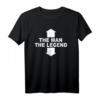 The Man The Legend - Lustiges Männer T-Shirt mit Pfeilen, perfekte Geschenkidee für Geburtstag, Hochzeitstag, Weihnachten & mehr