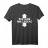 The Man The Legend - Lustiges Männer T-Shirt mit Pfeilen, perfekte Geschenkidee für Geburtstag, Hochzeitstag, Weihnachten & mehr