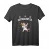 Es eskaliert Eh Sauf Einhorn Wein Spruch T-Shirt  Lustiges Wein- und Einhorn-Motto für Partys & Weinliebhaber