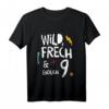Kinder Wild, Frech & endlich 9. Geburtstag T-Shirt  Perfektes Geschenk für den neunten Kindergeburtstag