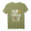 Kinder Wild, Frech & endlich 9. Geburtstag T-Shirt  Perfektes Geschenk für den neunten Kindergeburtstag
