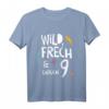 Kinder Wild, Frech & endlich 9. Geburtstag T-Shirt  Perfektes Geschenk für den neunten Kindergeburtstag