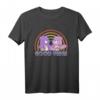 HapBunny Good Vibes Rainbow T-Shirt mit Share And Cheer Bear  Buntes, lizenziertes Geburtstagsdesign für besondere Anlässe