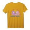 HapBunny Good Vibes Rainbow T-Shirt mit Share And Cheer Bear  Buntes, lizenziertes Geburtstagsdesign für besondere Anlässe