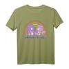 HapBunny Good Vibes Rainbow T-Shirt mit Share And Cheer Bear  Buntes, lizenziertes Geburtstagsdesign für besondere Anlässe