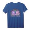 HapBunny Good Vibes Rainbow T-Shirt mit Share And Cheer Bear  Buntes, lizenziertes Geburtstagsdesign für besondere Anlässe