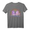 HapBunny Good Vibes Rainbow T-Shirt mit Share And Cheer Bear  Buntes, lizenziertes Geburtstagsdesign für besondere Anlässe