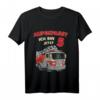 Kinder Geburtstag T-Shirt Feuerwehr - Ich bin jetzt 5 Jahre alt, lustiges Motiv für Jungen und Mädchen zum Geburtstag, Weihnachten & Ostern
