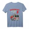 Kinder Geburtstag T-Shirt Feuerwehr - Ich bin jetzt 5 Jahre alt, lustiges Motiv für Jungen und Mädchen zum Geburtstag, Weihnachten & Ostern