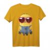 Minions Valentine's Day Dave Heart Glasses T-Shirt  Offiziell lizenzierte Minions Love T-Shirts für Damen, Herren, Kinder & Fans zum Valentinstag