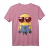 Minions Valentine's Day Dave Heart Glasses T-Shirt  Offiziell lizenzierte Minions Love T-Shirts für Damen, Herren, Kinder & Fans zum Valentinstag