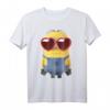 Minions Valentine's Day Dave Heart Glasses T-Shirt  Offiziell lizenzierte Minions Love T-Shirts für Damen, Herren, Kinder & Fans zum Valentinstag