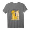 HapBunny Lion King Simba Nala Love Valentine's T-Shirt  Offizielles Disney Lizenzprodukt für Fans