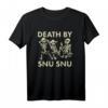 Death von Snu-Snu T-Shirt - Lustiges klassisch geschnittenes Humor-Shirt mit doppeltem Saum